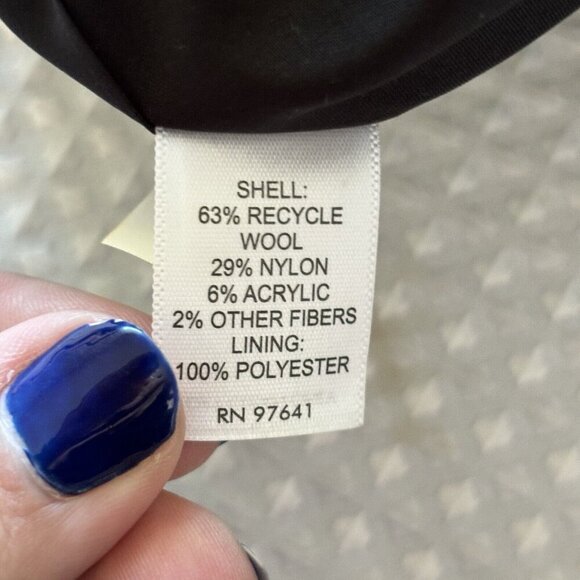 j. jill Wool Blend Tartan Plaid Womens 18 Button Front Blue Green Skirt Academia - Picture 7 of 9